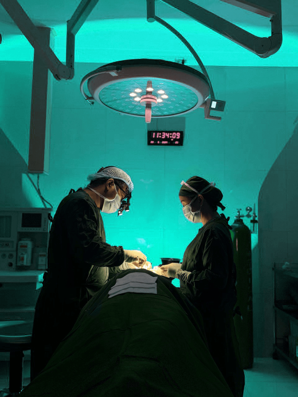 Medical team during surgery